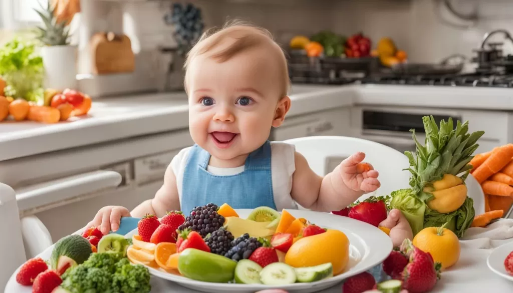 alimentação para bebês de até 1 ano