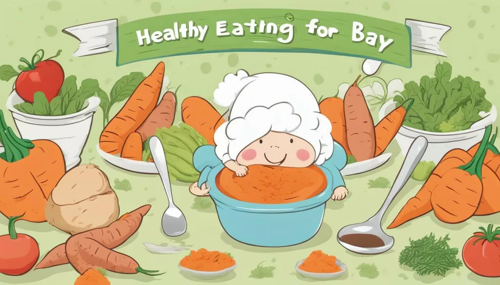 alimentação saudável do bebê