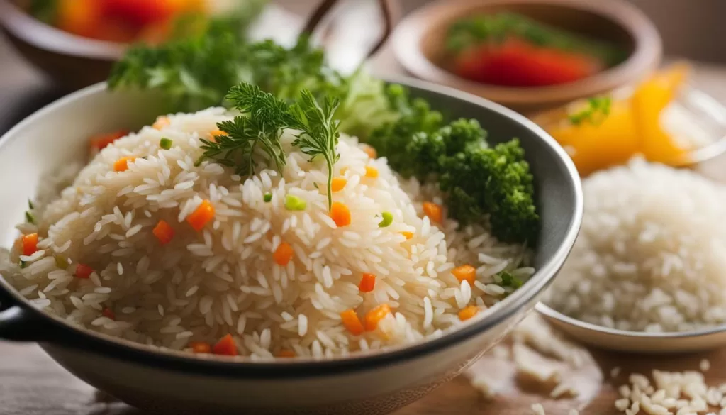 arroz soltinho e saboroso