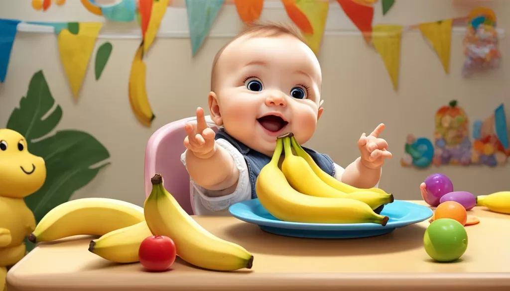 benefícios da banana para bebês