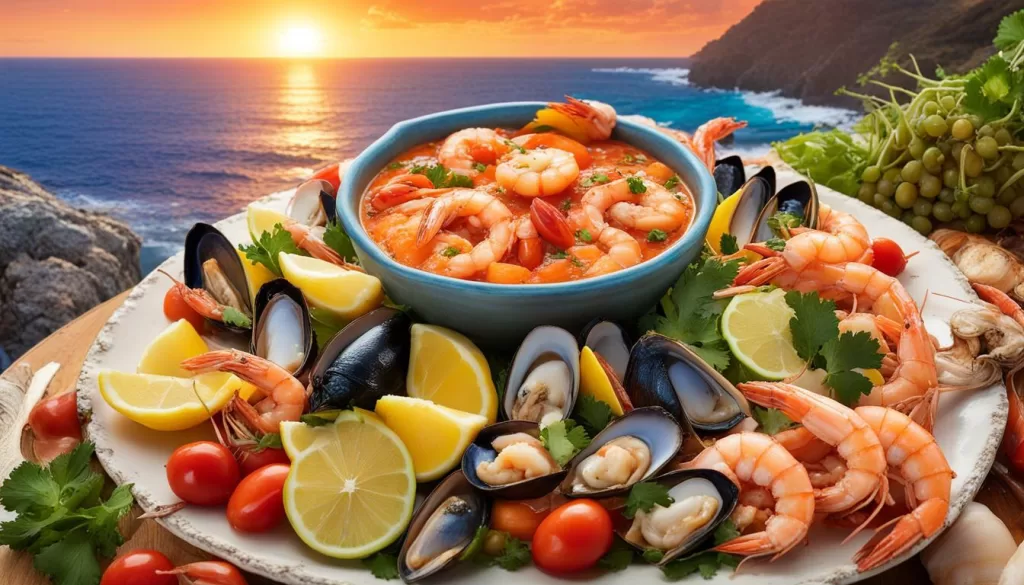 benefícios da moqueca de frutos do mar