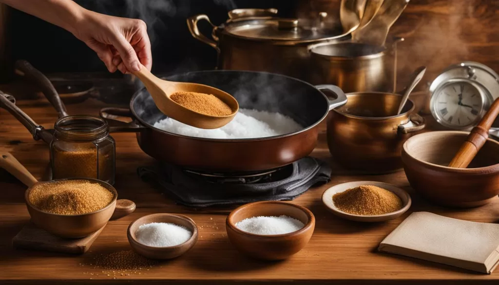 dicas para caramelizar açúcar