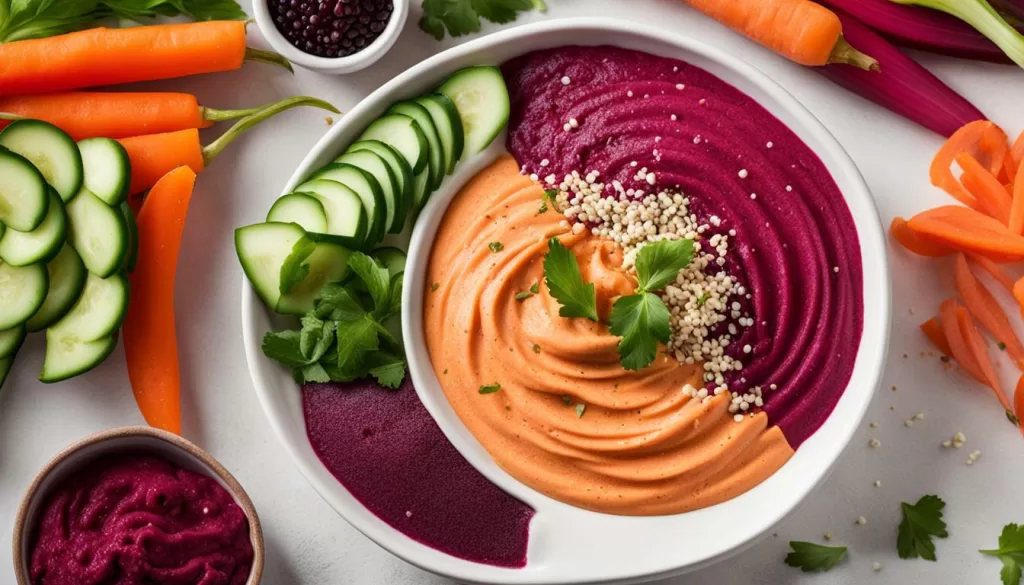 hummus de beterraba hummus de beterraba