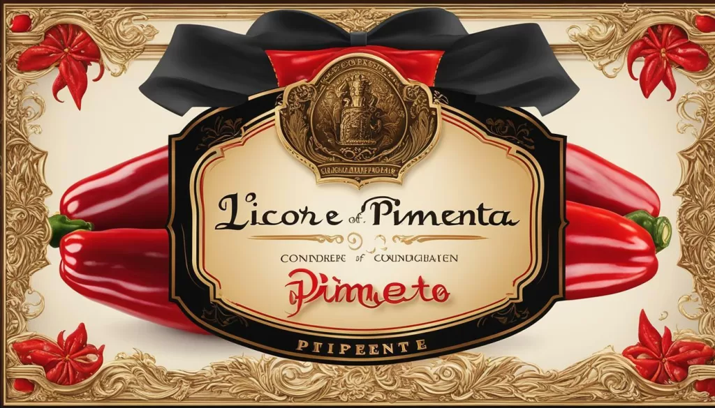 licor de pimenta