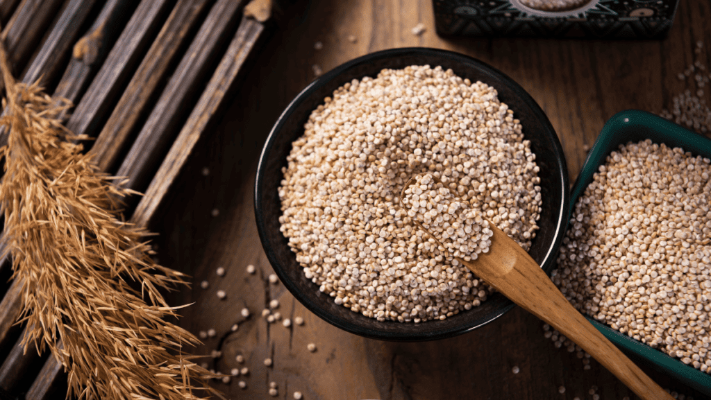 Salada de Quinoa com Legumes Assados 2 quinoa
