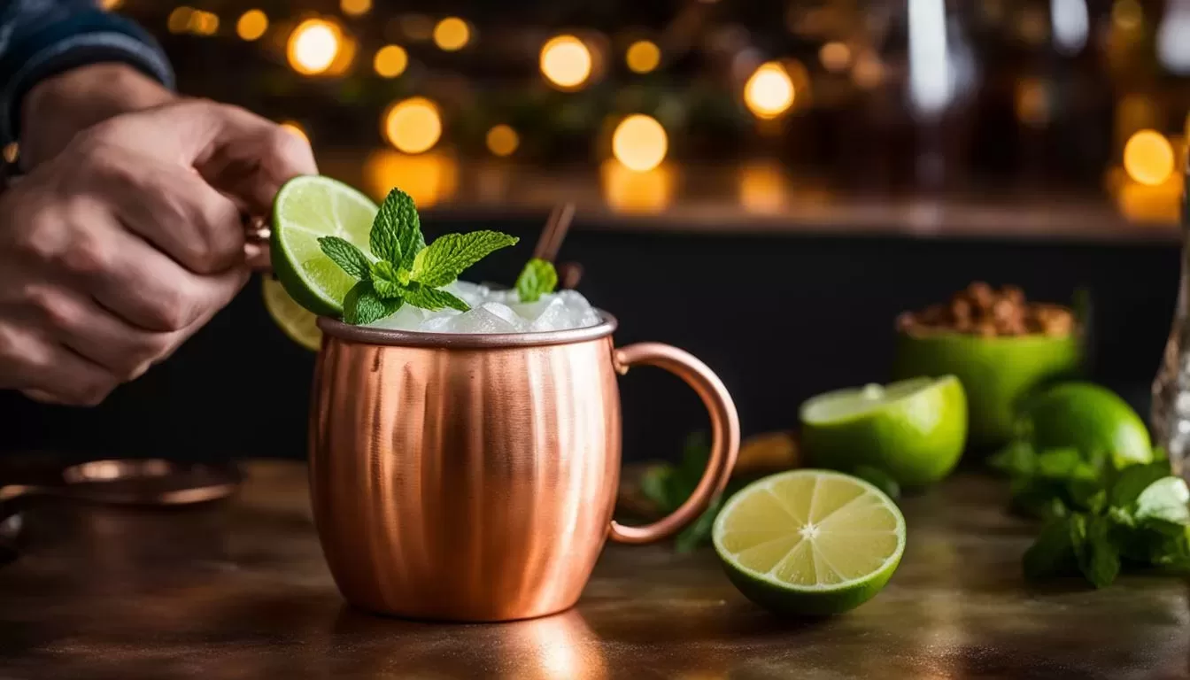 receita de moscow mule perfeito