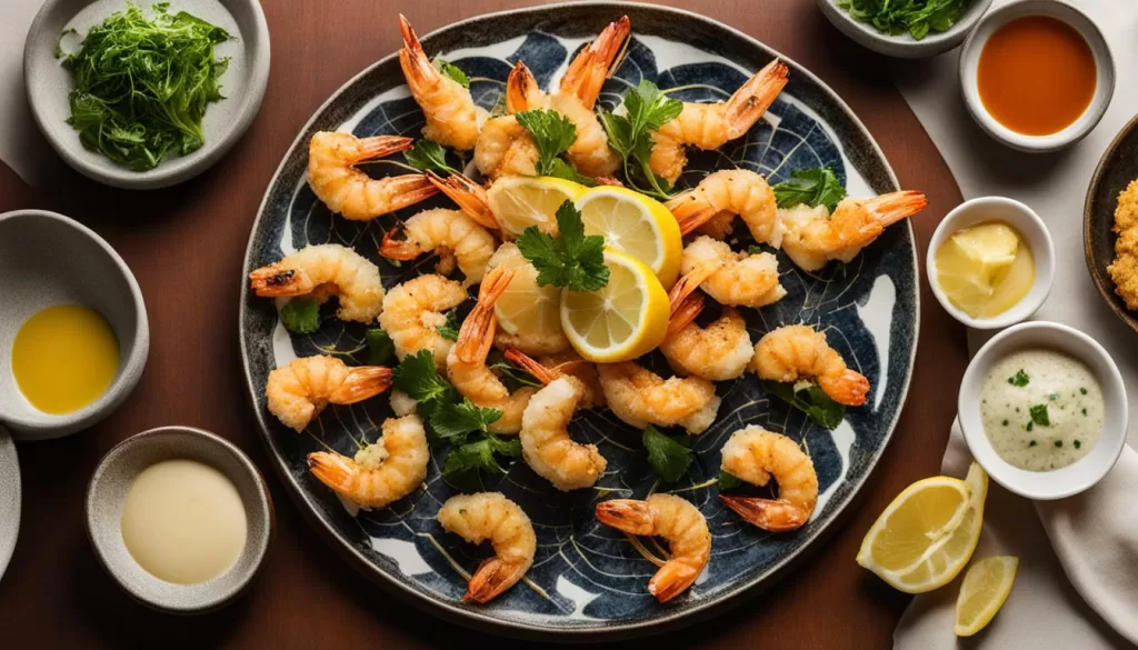 tempura de camarão