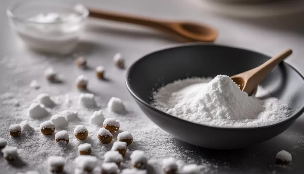 Farinha de arroz na confeitaria