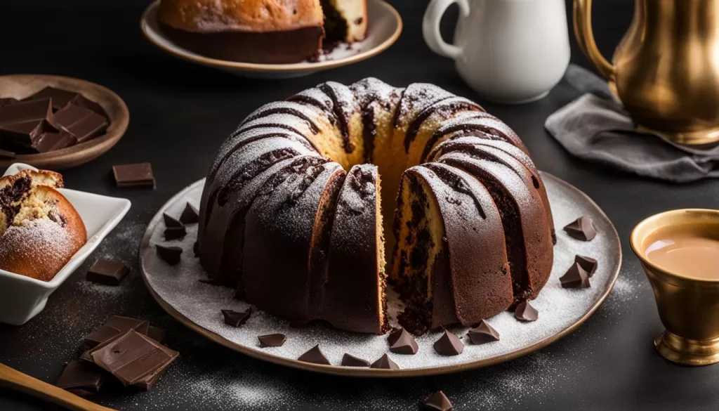 panetone de chocolate