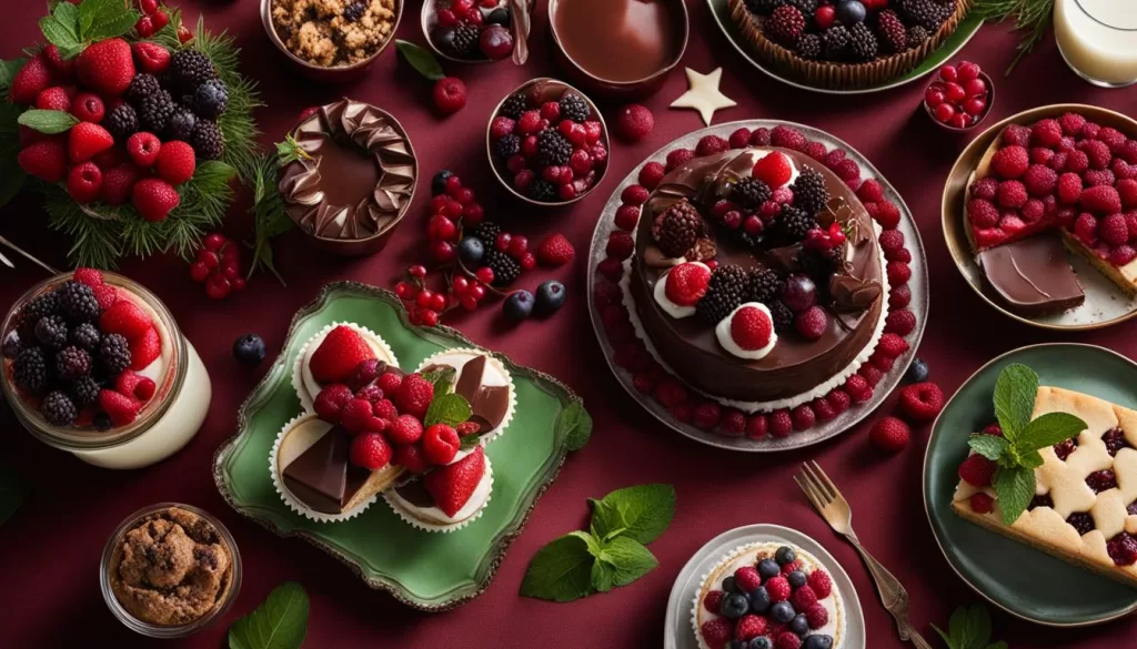sobremesas fit e veganas para o natal