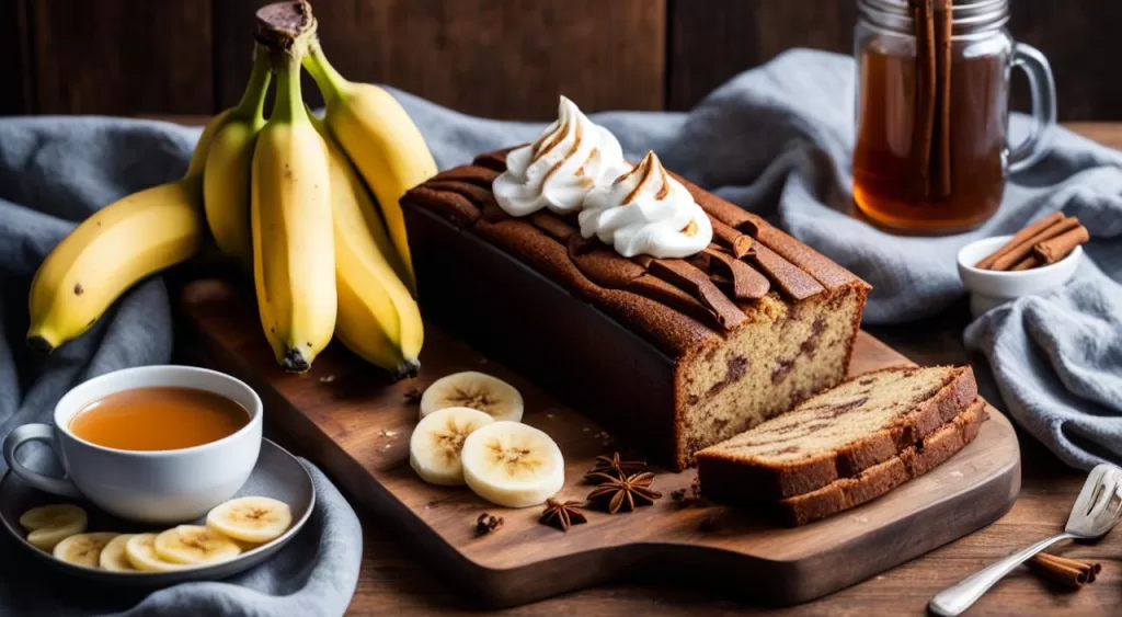 Acompanhamentos para Bolo de Banana com Canela