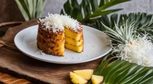 Bolo de Coco com Abacaxi: A Sobremesa Tropical de Verão que Você Precisa Experimentar