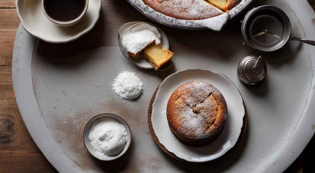 Bolo de Fubá com Goiabada