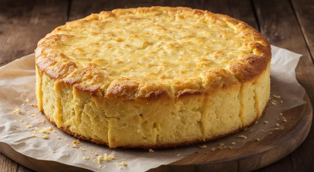 Bolo de Mandioca com Queijo