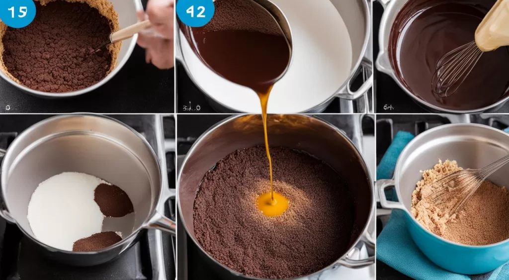 Modo de preparo da cobertura de brigadeiro