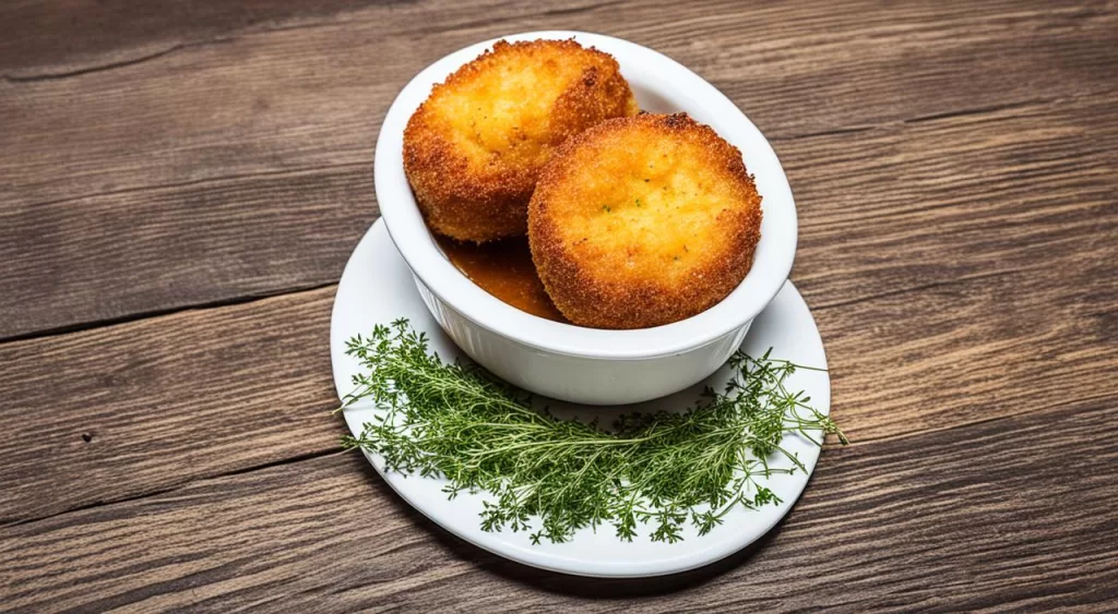 bolinho de mandioca com carne-seca