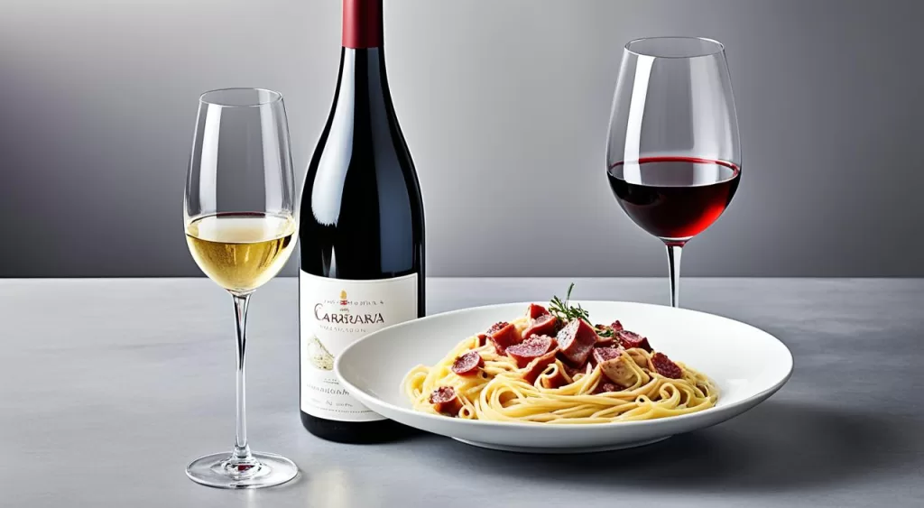 melhores vinhos para acompanhar macarrão a carbonara