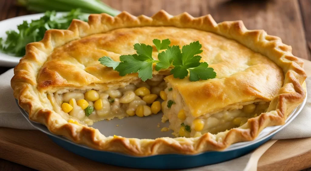 torta de frango de liquidificador com milho verde