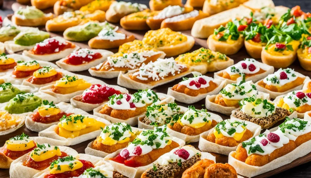 Variações de pão delícia